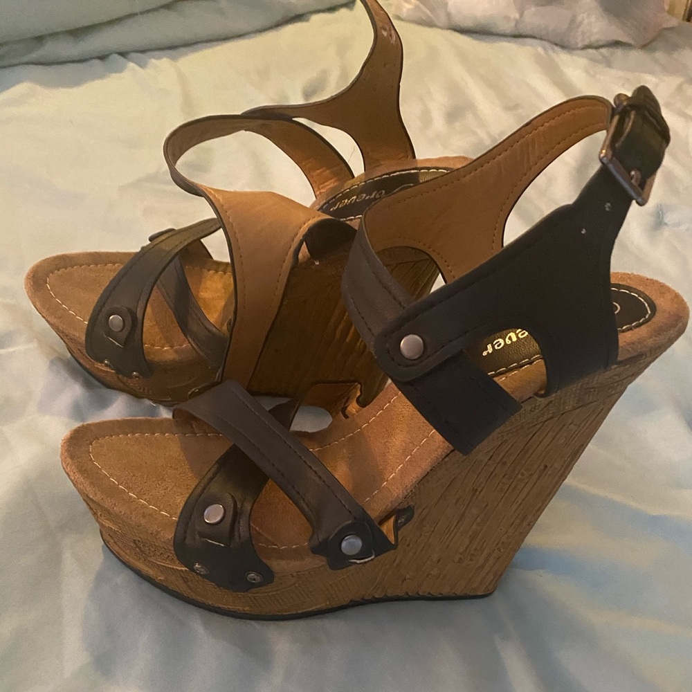 Forever wedge heels
